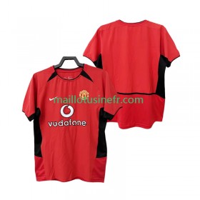Maillot de Foot Manchester United 2004 Domicile Retro 2002